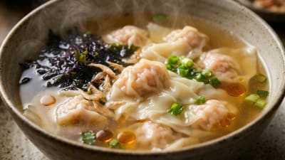 The ULTIMATE Wonton Soup: Authentic Chinese Restaurant Secret Revealed!
