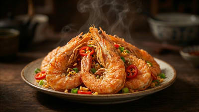 The ULTIMATE Salt and Pepper Shrimp: Why You MUST Leave the Shell On!