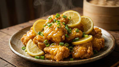 The ULTIMATE Chinese Lemon Chicken: Crispy, Tangy, and No Fake Sauce!