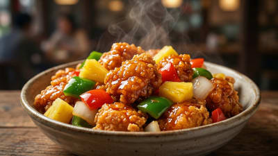 The ULTIMATE Pineapple Chicken: Shatteringly Crisp Sweet & Sour Takeout Secret