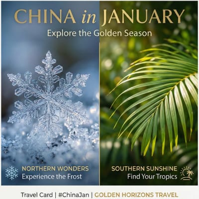 Visiting China in January: Ice Festivals and Tropical Escapes