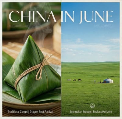 China in June: Dragon Boats and Summer Grasslands