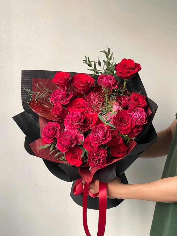 Bó hoa đỏ tỏ tình HB306
