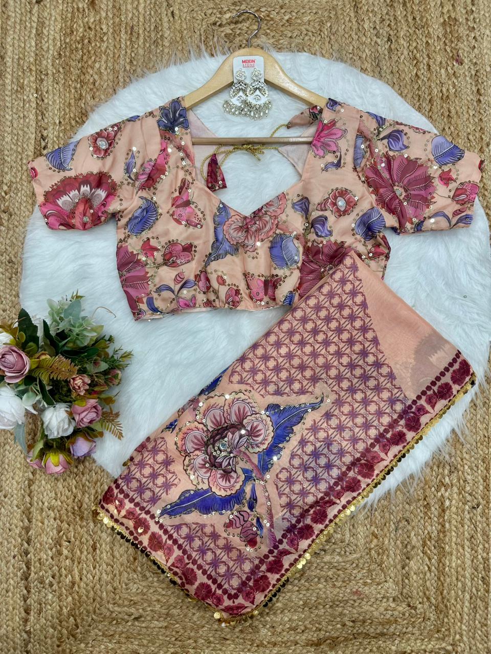 Celebrity Inspired Designer Saree – New Launch - View 7