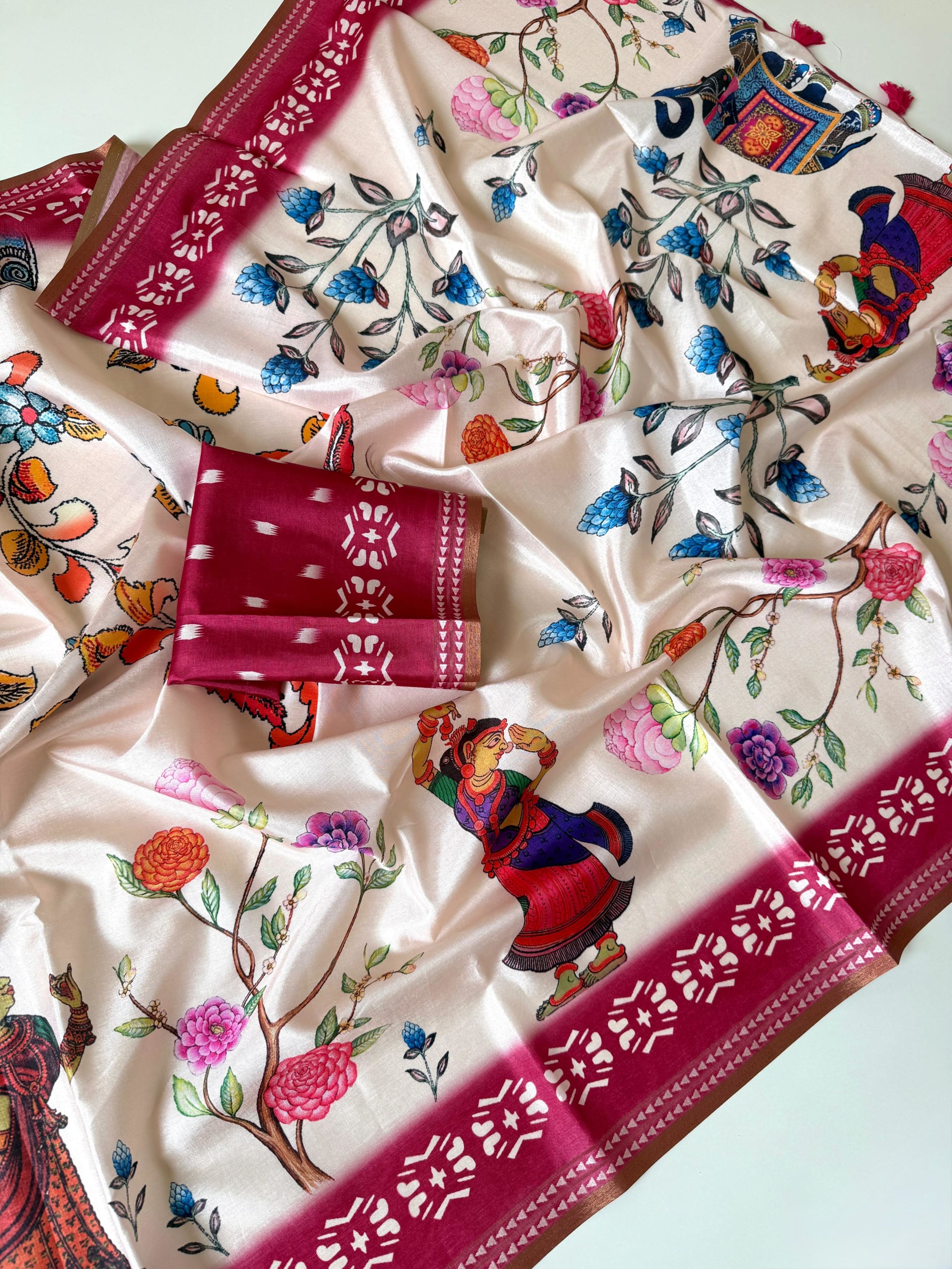 New Beautiful Premium Tussar Silk Collection Launch - View 2