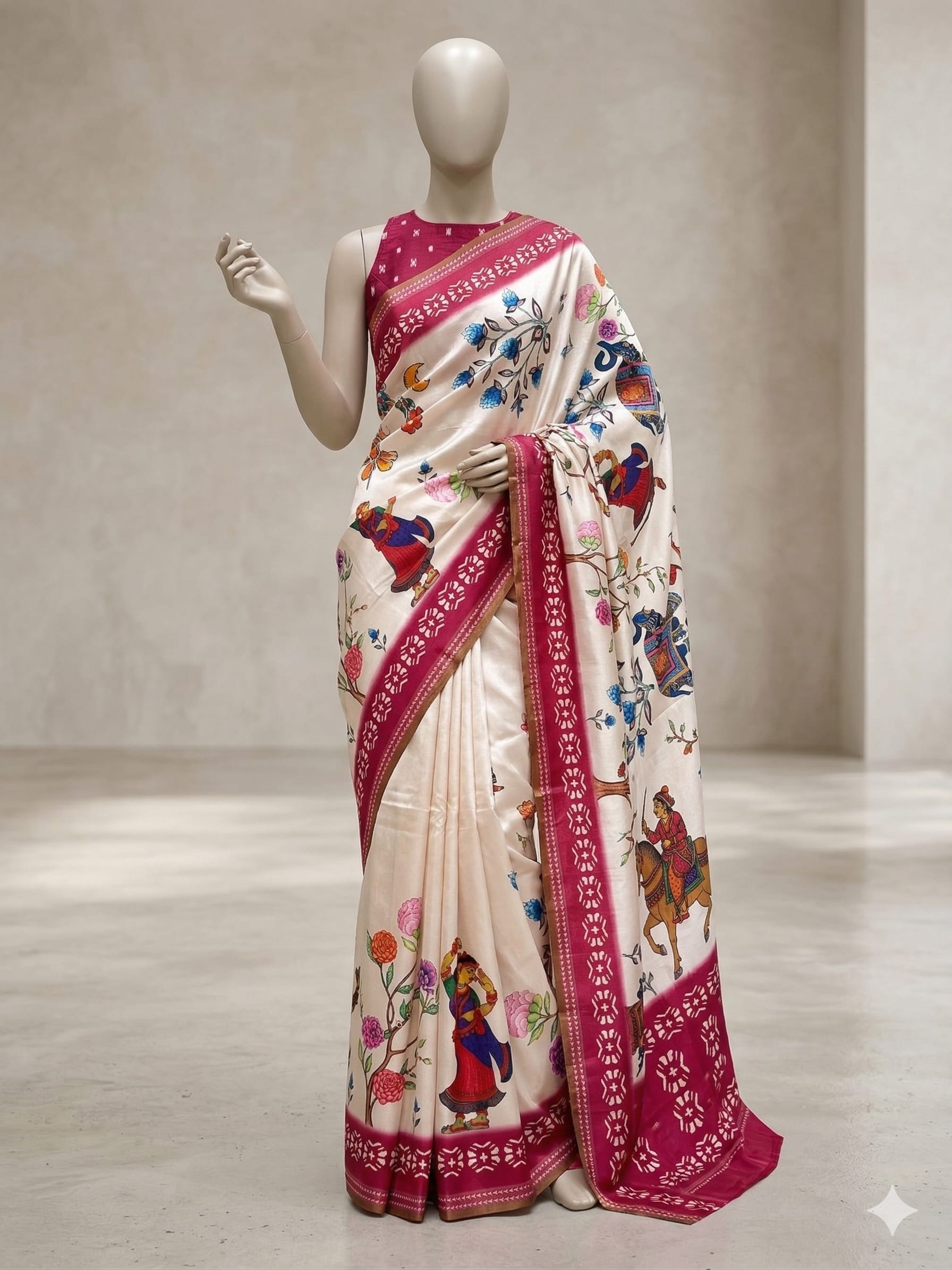 New Beautiful Premium Tussar Silk Collection Launch - Tussar Silk Saree Online India - Buy at ₹1400 - Image 1