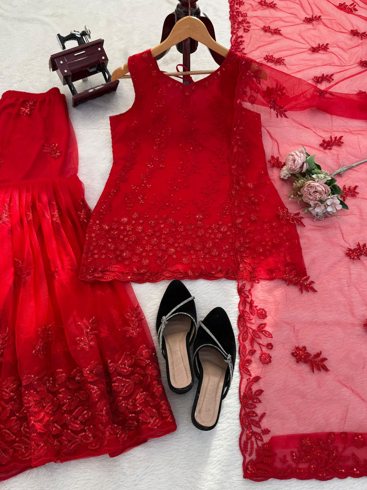Designer Sharara Set – Elegant Ethnic Wear - View 6