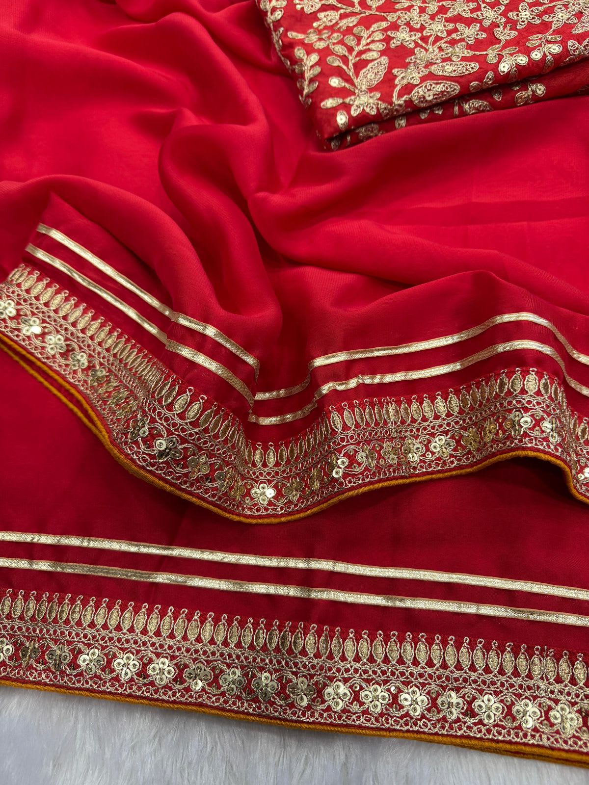 Bollywood-Inspired Designer Saree - View 5