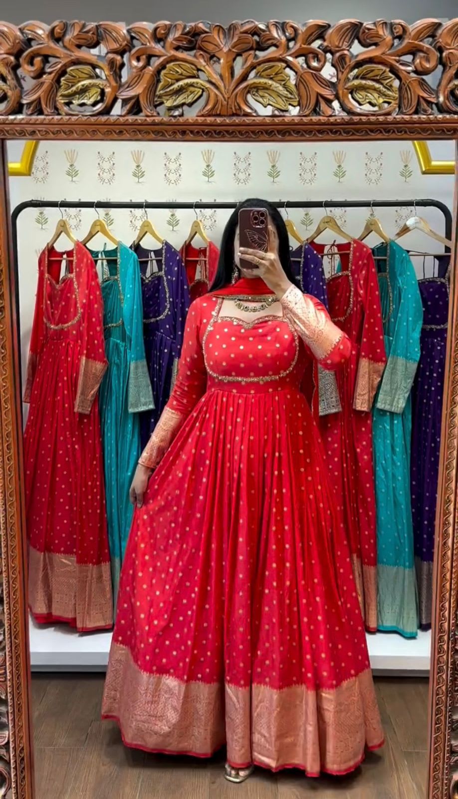 Launching New Jacquard Gown Collection