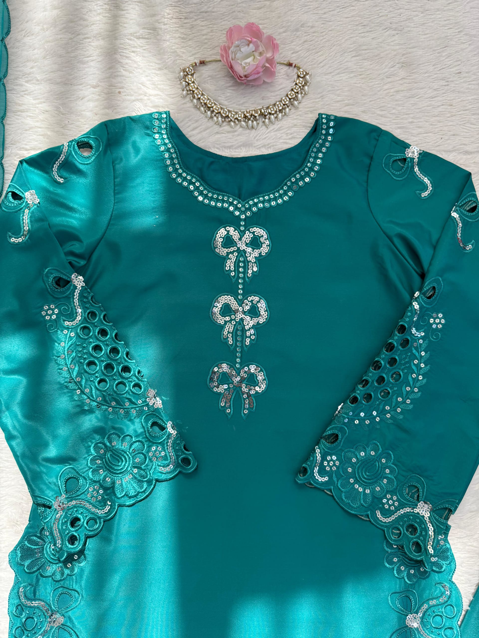 Designer Palazzo Set – Elegant Ethnic Wear - View 5