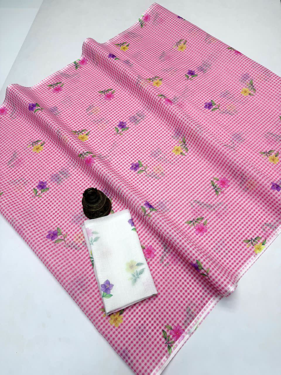 Elegant Linen Saree Collection - View 3