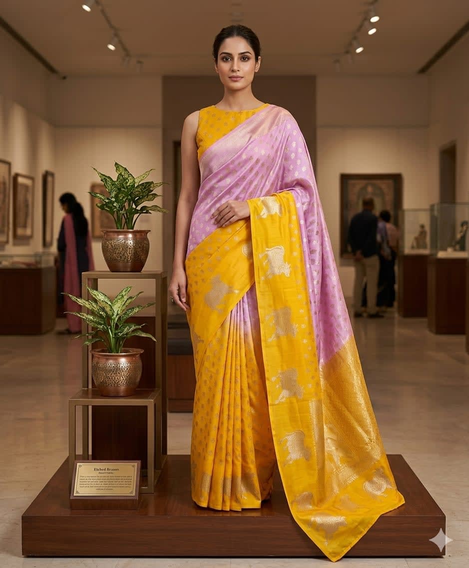 Trending saree colors for {season} {year}