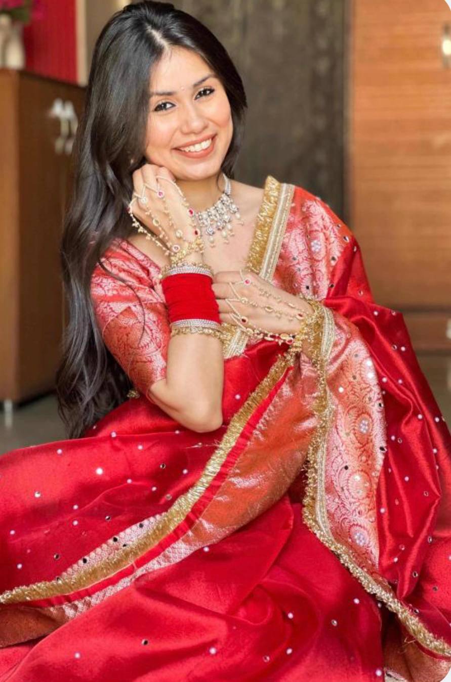 Luxury Banarasi Soft Glass Tissue Silk Saree Collection - View 4
