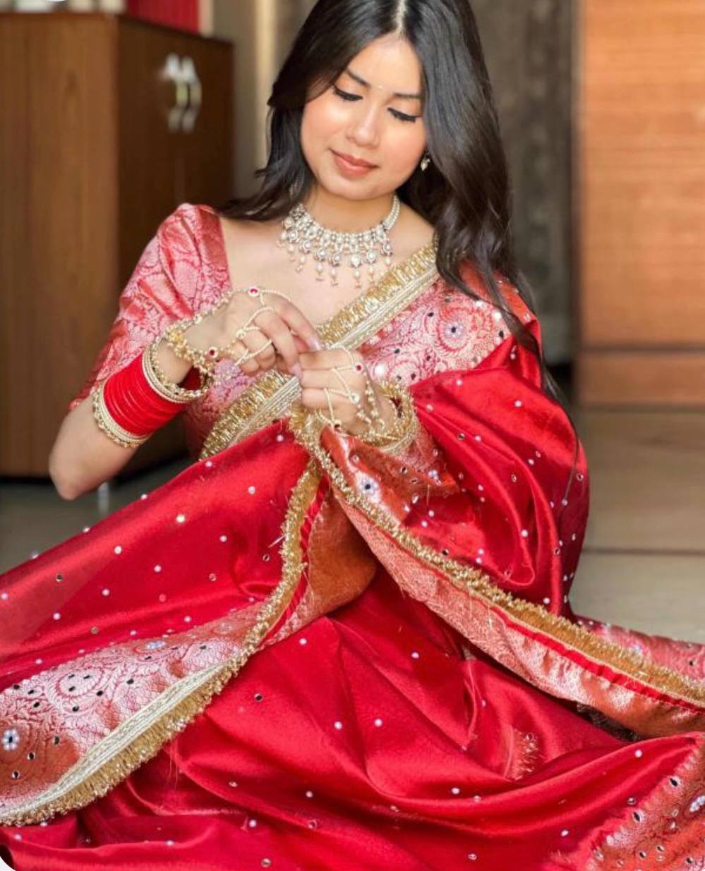 Luxury Banarasi Soft Glass Tissue Silk Saree Collection - View 2