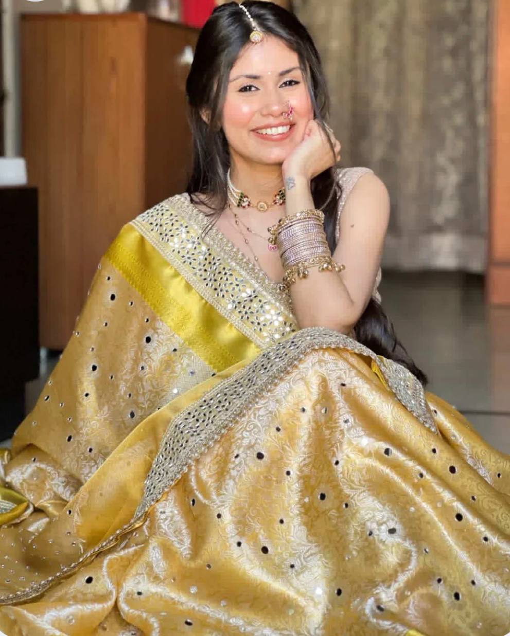 Luxury Banarasi Soft Glass Tissue Silk Saree Collection - View 2