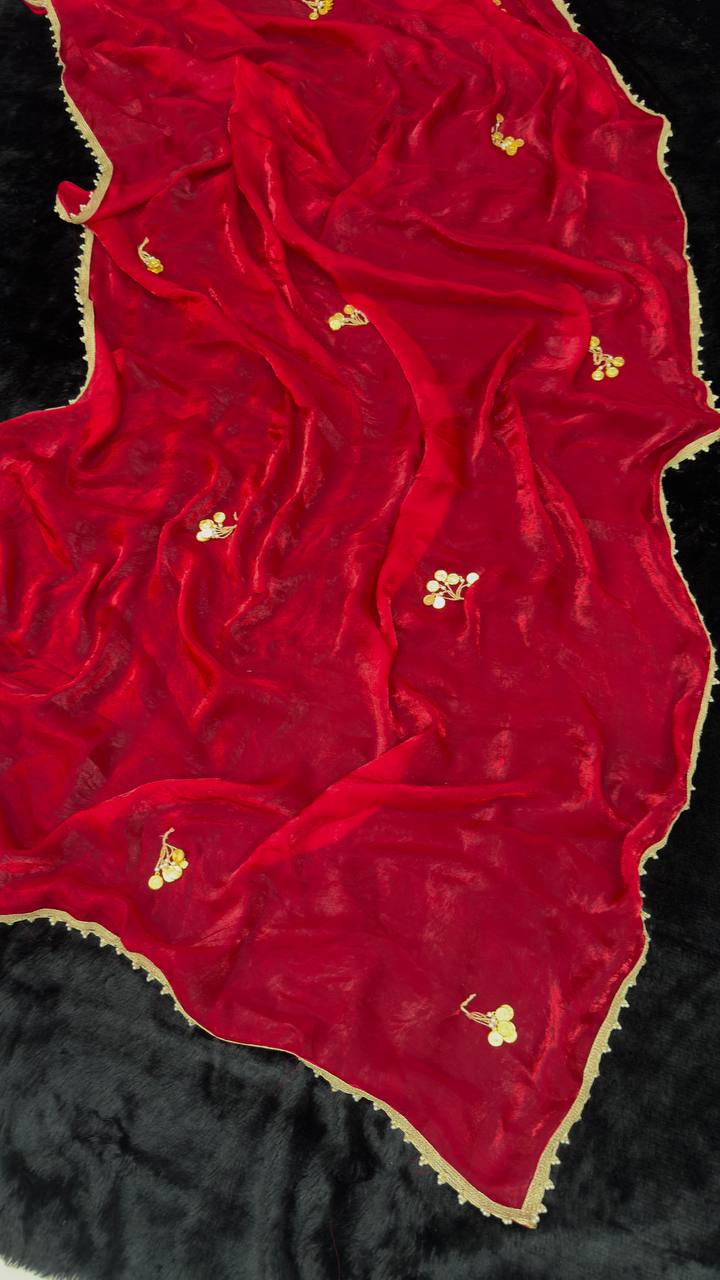 DS No: 452 – Premium Designer KhanKhan Saree - View 4