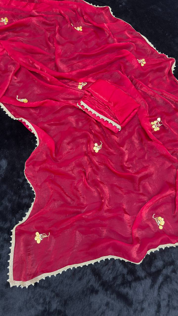 DS No: 452 – Premium Designer KhanKhan Saree - View 5