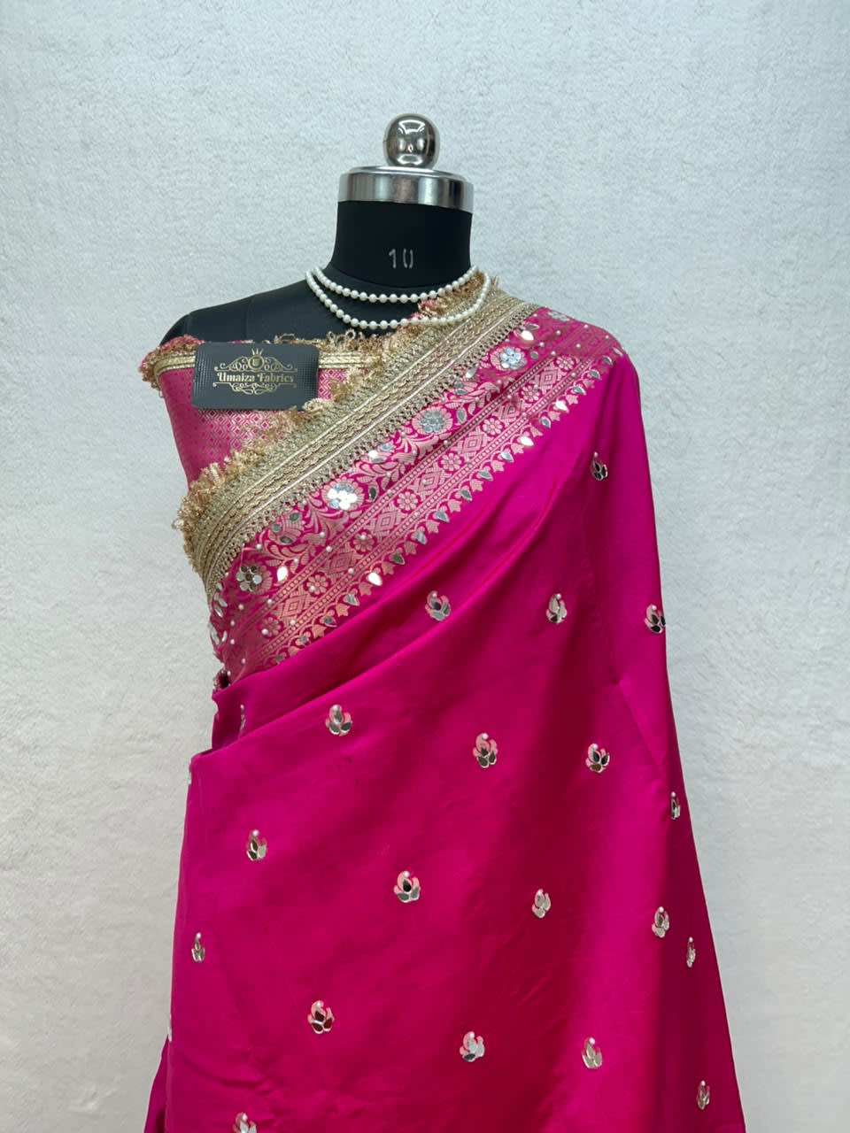 Chand Sitara Collection – Premium Banarasi Semi Katan Silk Saree - Banarasi Semi Katan Silk Saree Online India - Buy at ₹2499 - Image 1