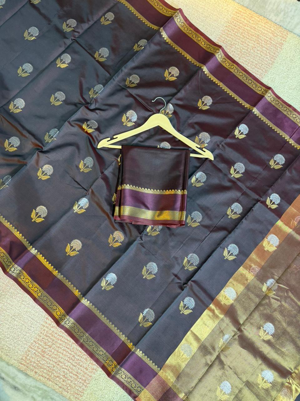 Premium Banarasi Katan Soft Silk Saree Collection - View 2