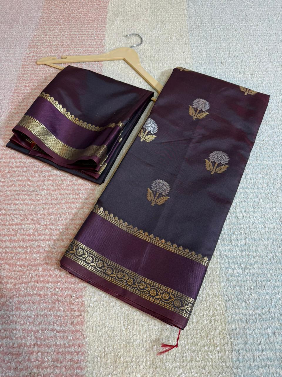 Premium Banarasi Katan Soft Silk Saree Collection - View 3