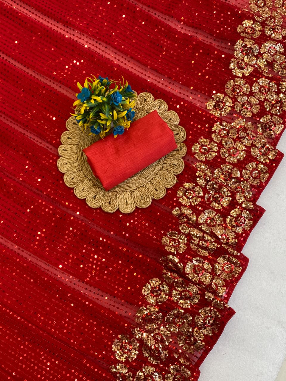 Bollywood Blockbuster Sequins Saree – Special Edition Collection - View 3