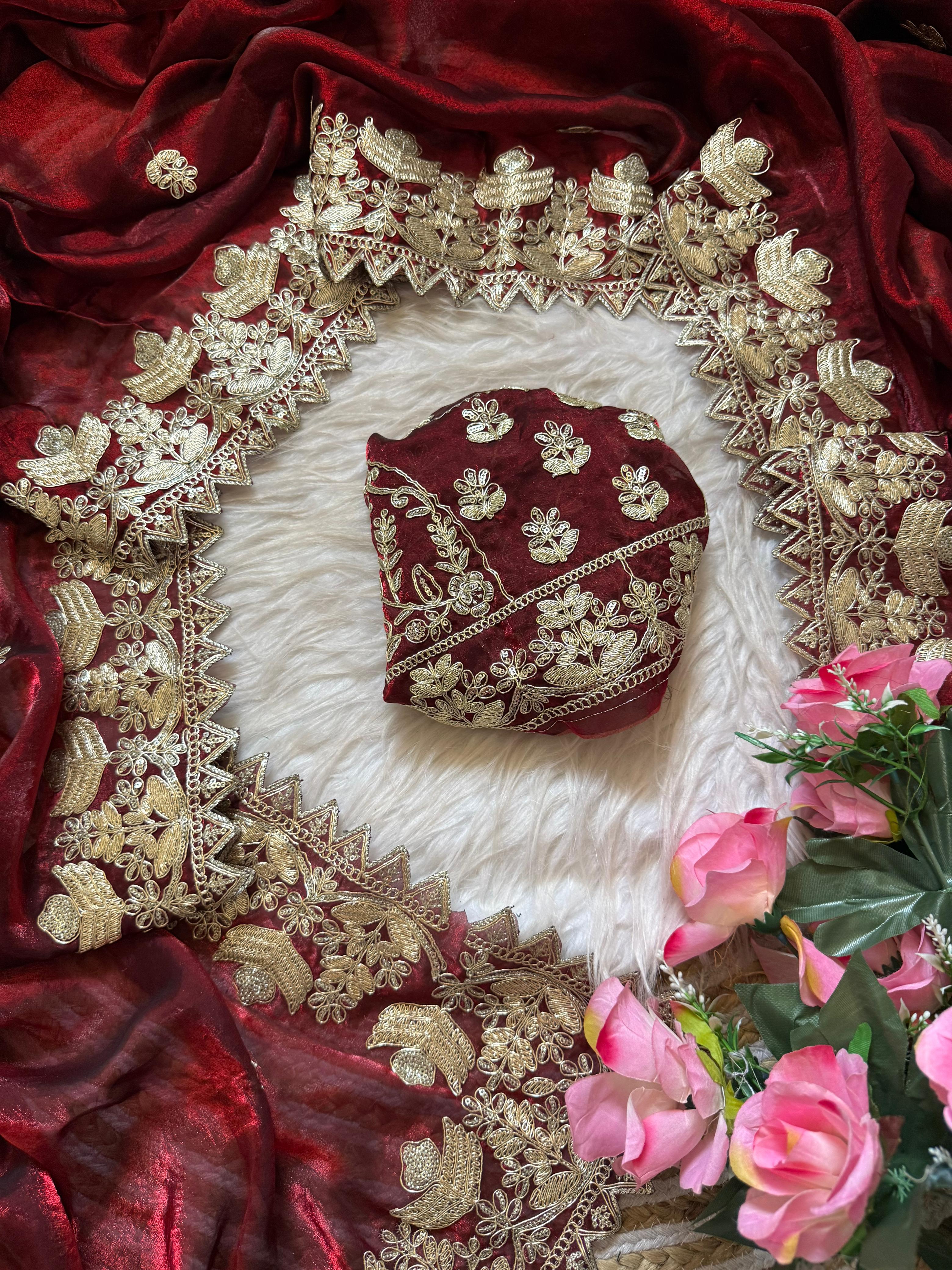 NEW ARRIVAL – Elegant Space Silk Saree - View 3