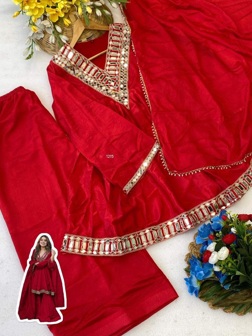 New Launch – Aliya Cut Kediya Style Palazzo Set - View 3