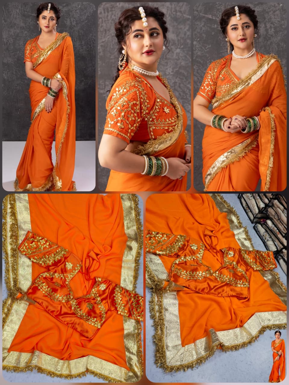 New Premium Launch – Rashmi Desai Inspired Saree - View 10