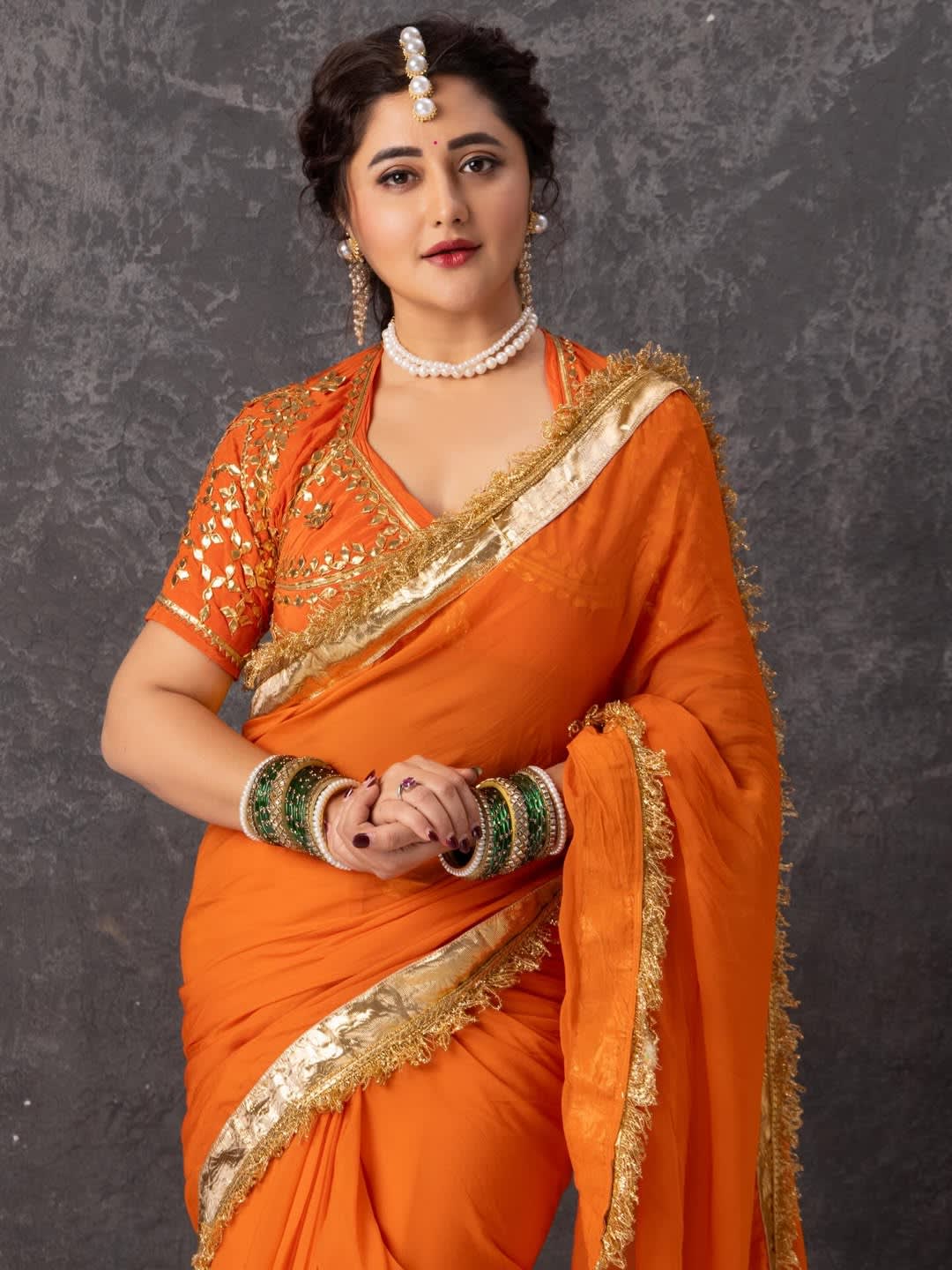 New Premium Launch – Rashmi Desai Inspired Saree - View 3