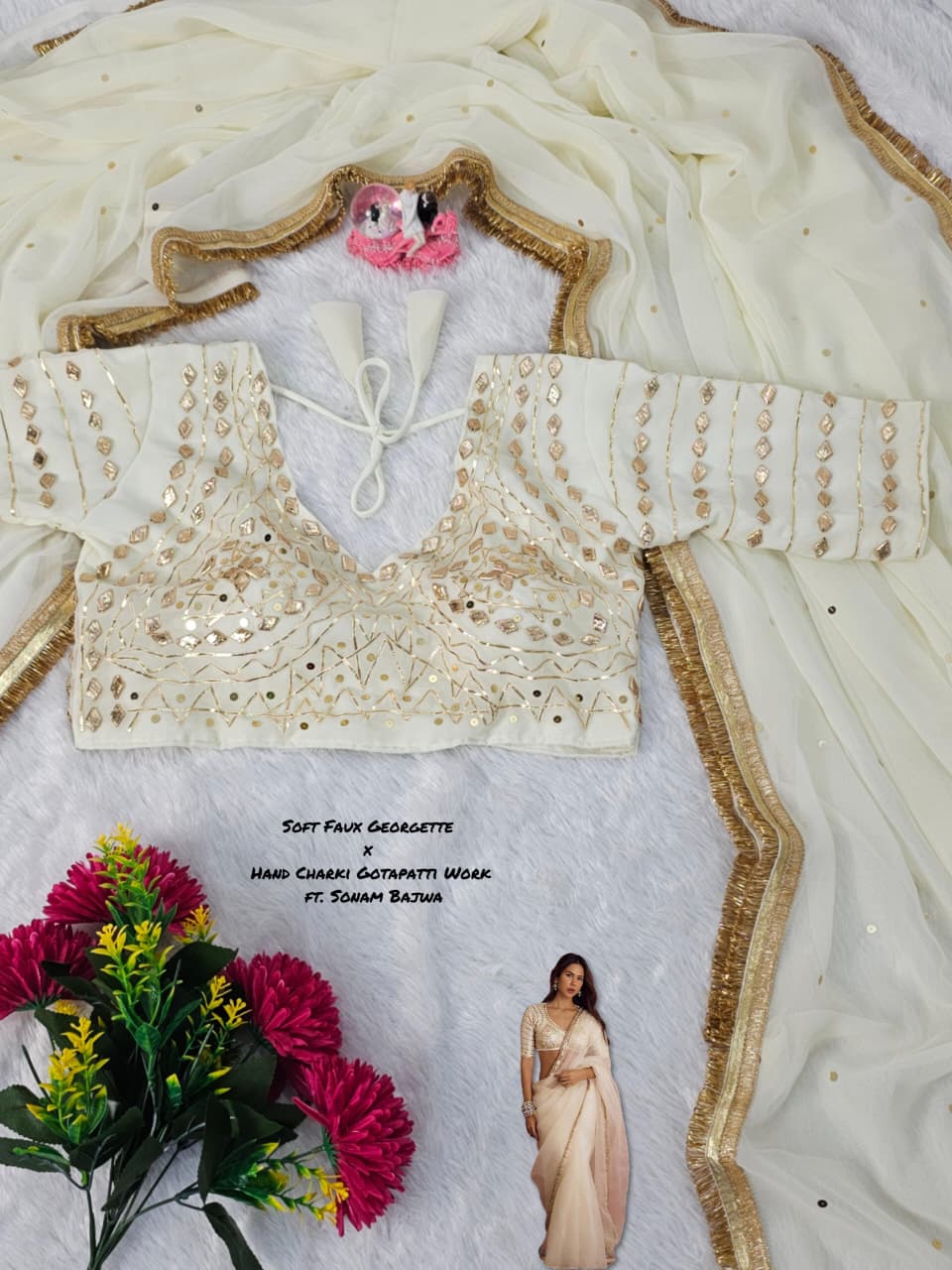 New Premium Launch – Sonam Bajwa Inspired Saree - View 9