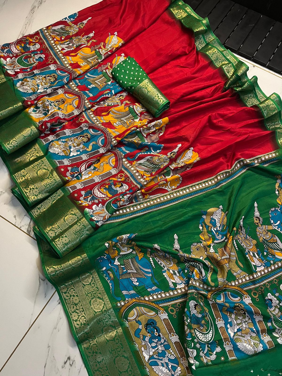 Super Dola RECCO Zari Saree – New Uniform Collection - View 2