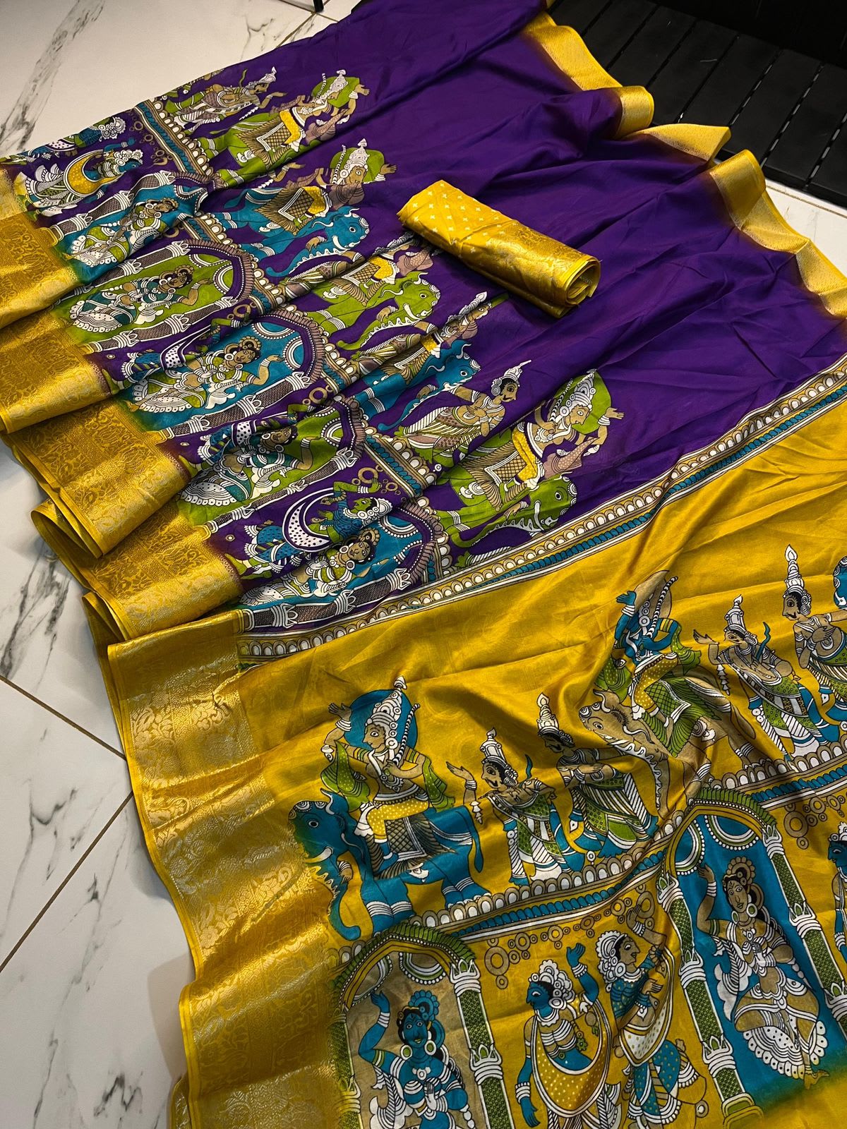 Super Dola RECCO Zari Saree – New Uniform Collection - View 2