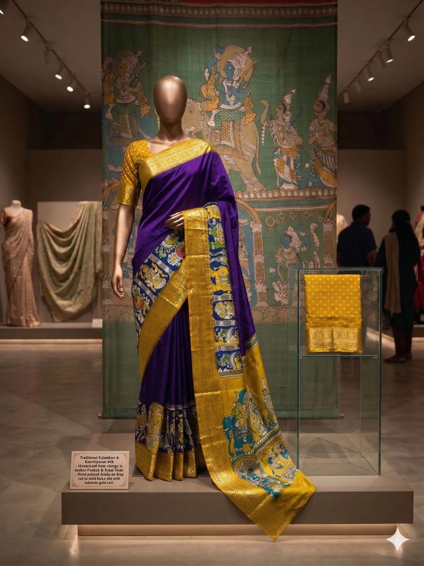 Super Dola RECCO Zari Saree – New Uniform Collection - Dola Silk Saree Online India - Buy at ₹999 - Image 1