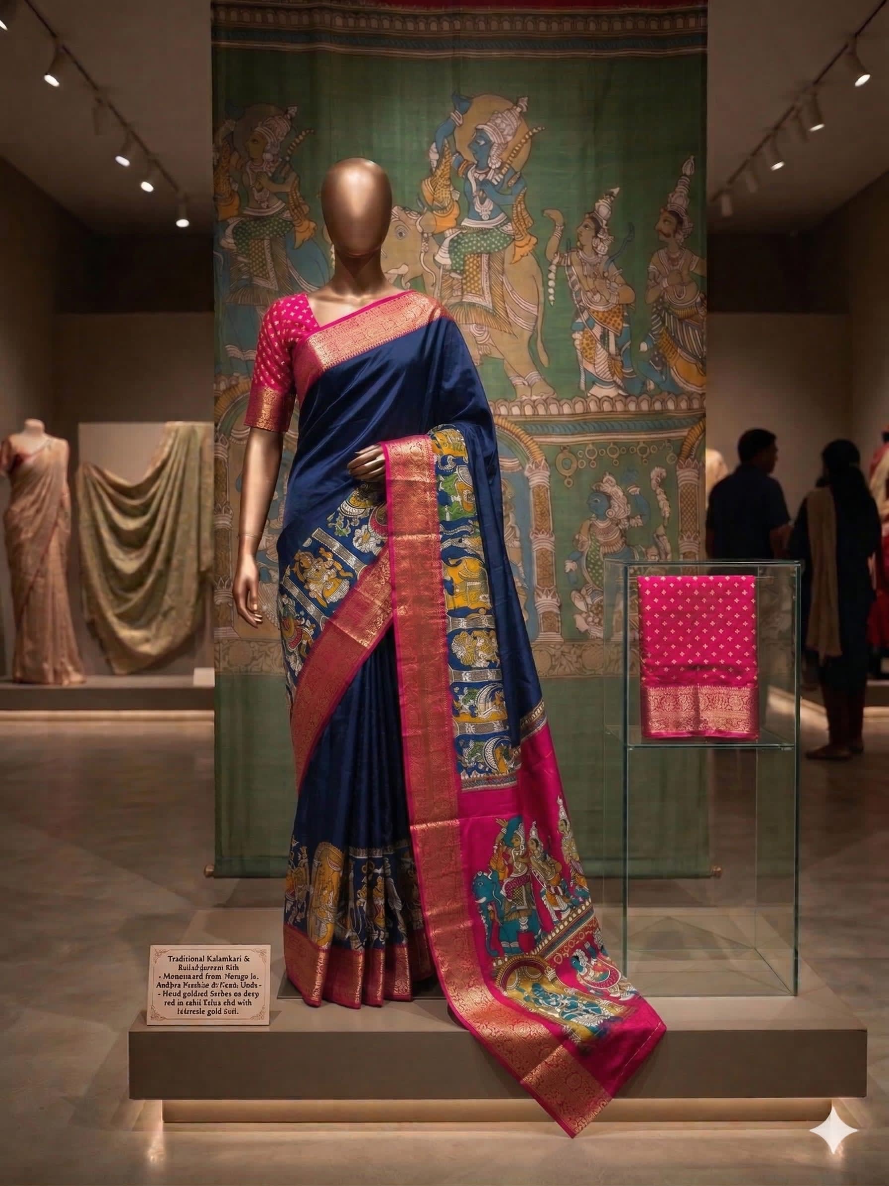 Super Dola RECCO Zari Saree – New Uniform Collection - Dola Silk Saree Online India - Buy at ₹999 - Image 1