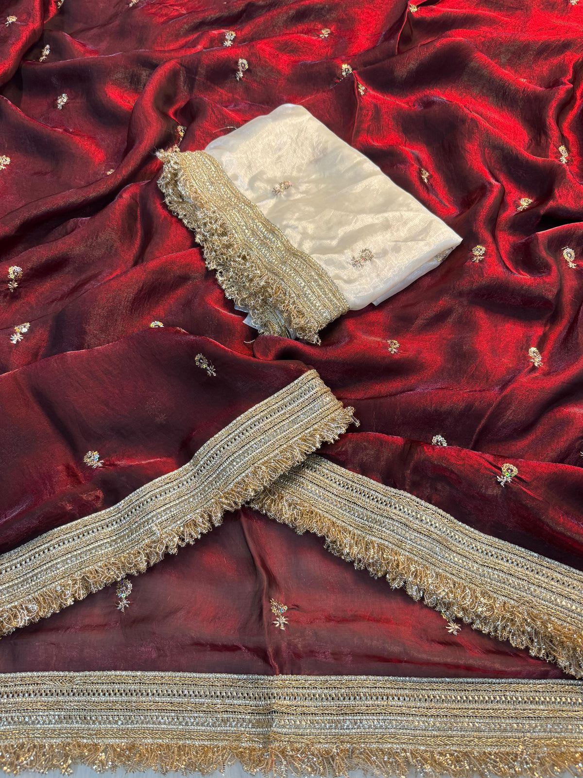 New Launch – Fendy Satin Silk Saree Collection - View 2