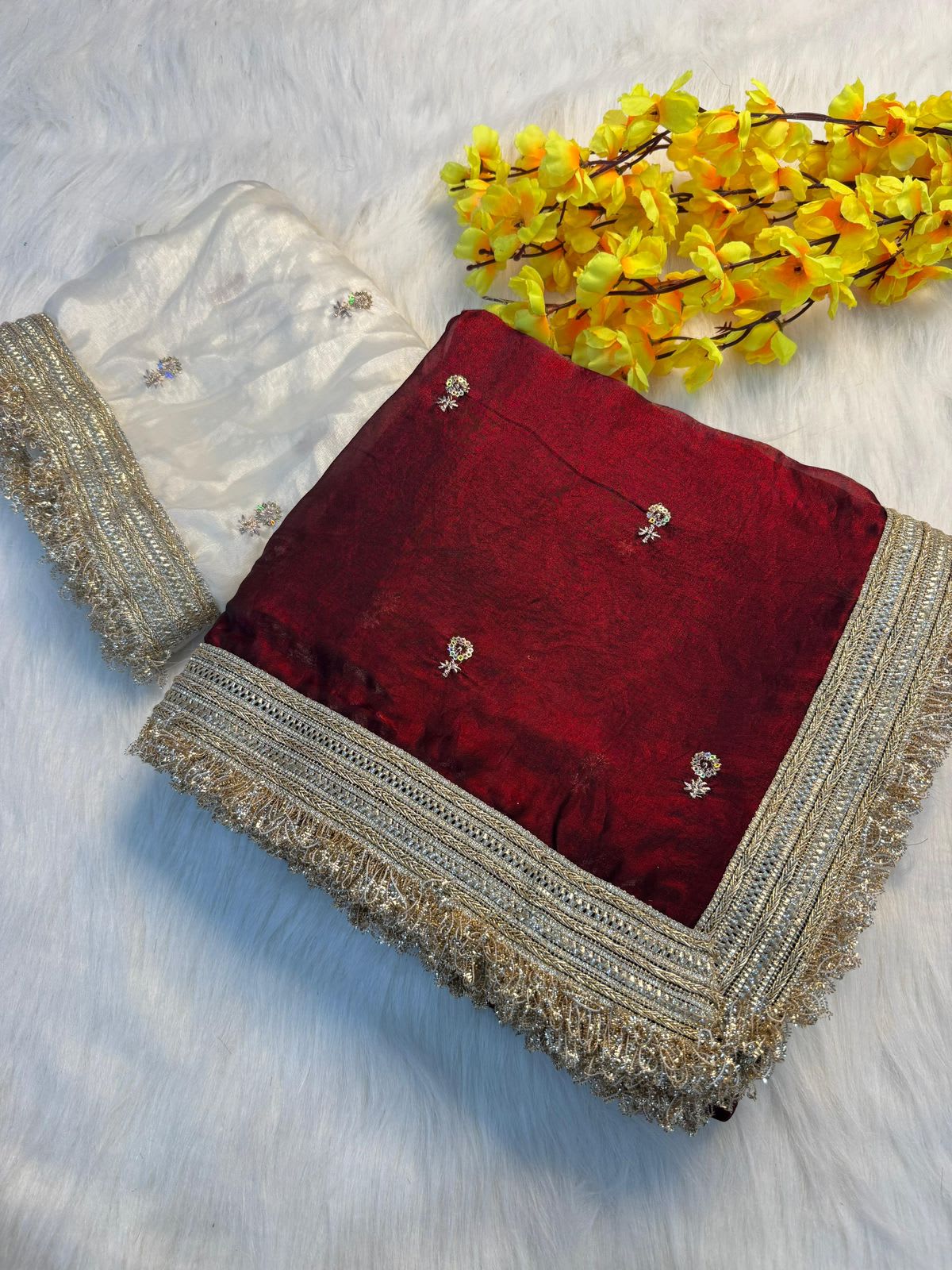 New Launch – Fendy Satin Silk Saree Collection - View 3