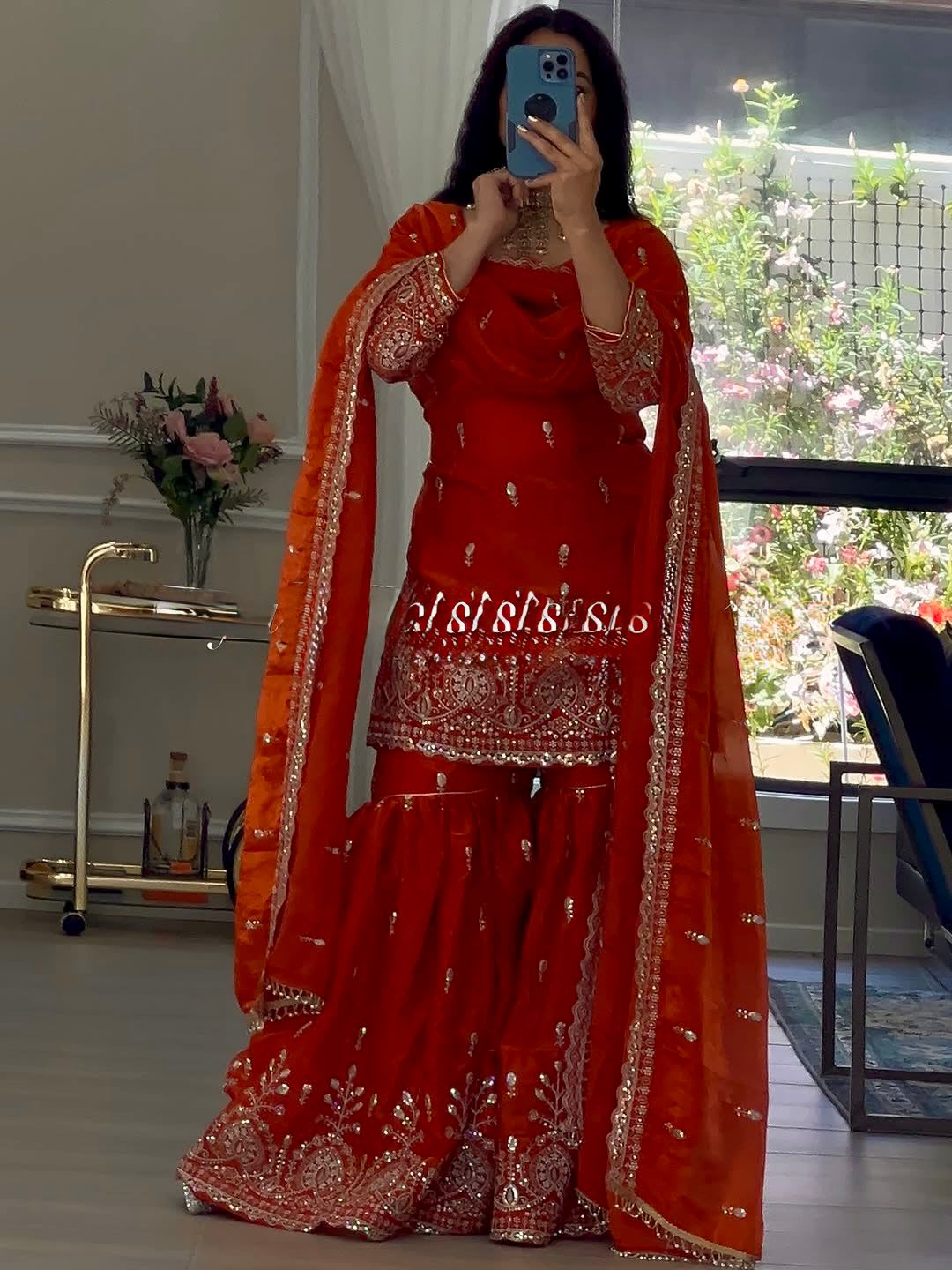 Designer Sharara Set – Elegant Ethnic Wear - JMC Silk Saree Online India - Buy at ₹2050 - Image 1