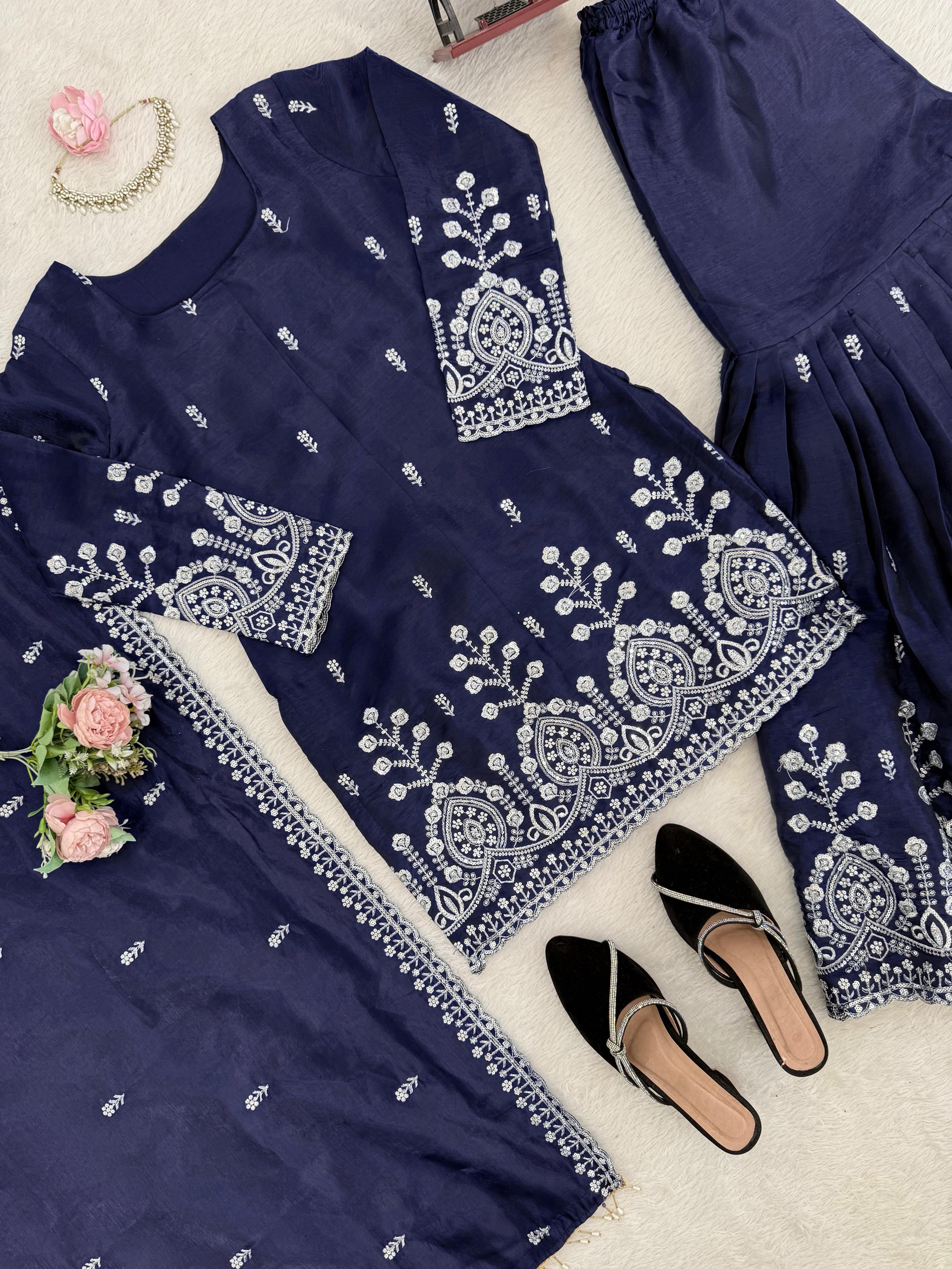 Designer Sharara Set – Elegant Ethnic Wear - View 3