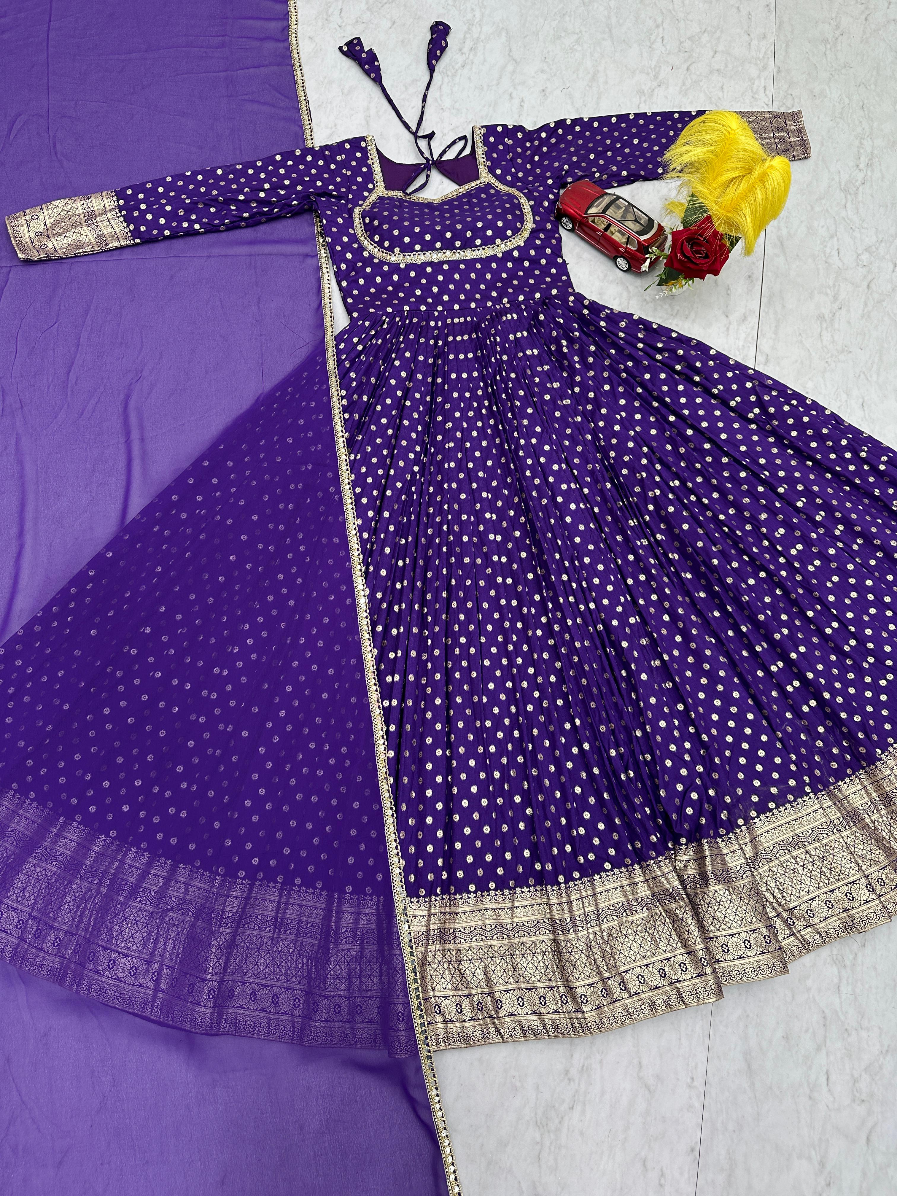 Launching New Jacquard Gown Collection - View 4