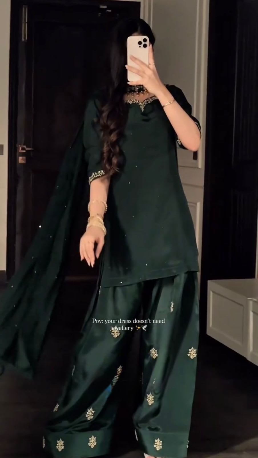 Designer Farshi Palazzo Set – Elegant Ethnic Wear - View 3
