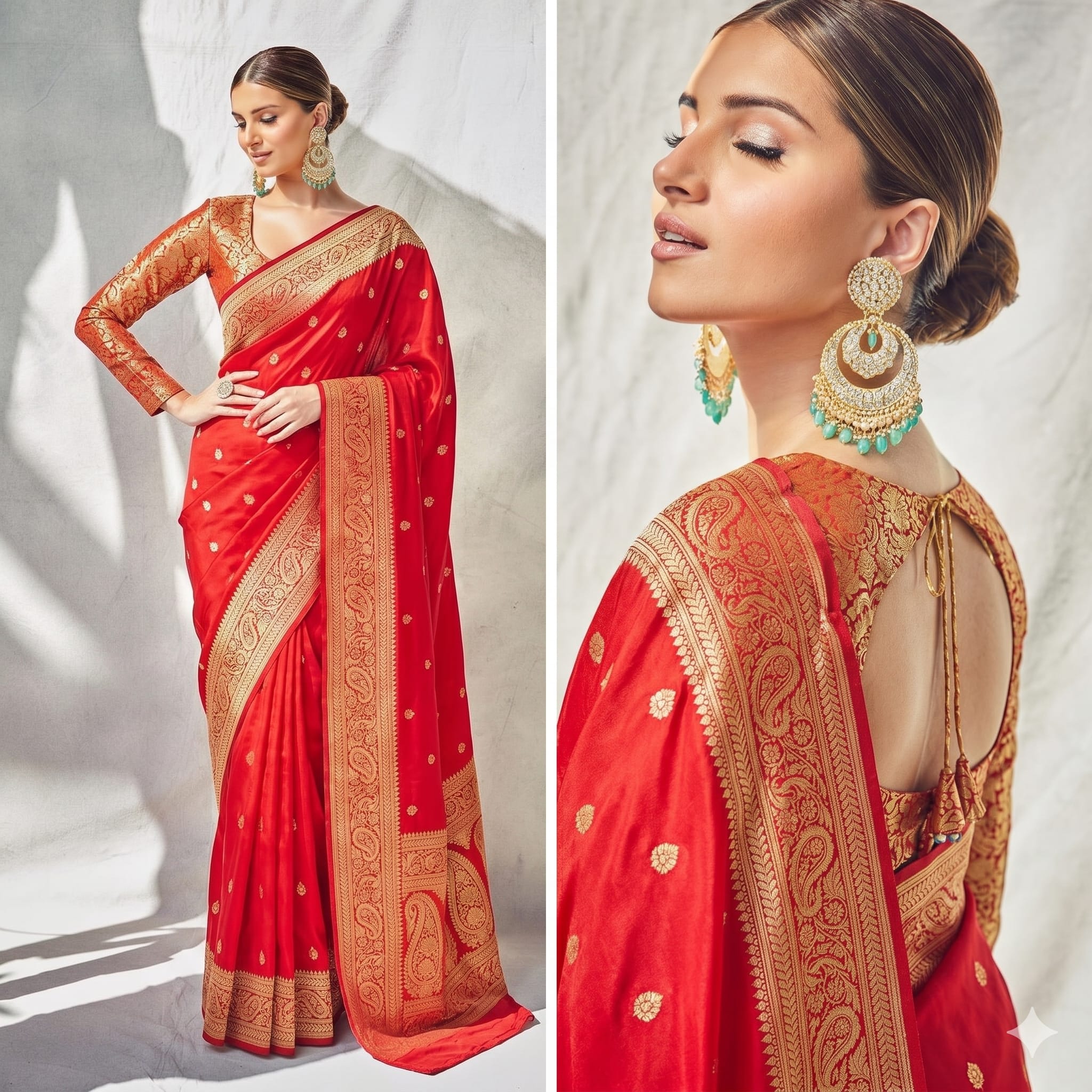 Pure heavy Banarasi soft silk Saree - Pure heavy Banarasi soft silk Saree Online India - Buy at ₹1499 - Image 1