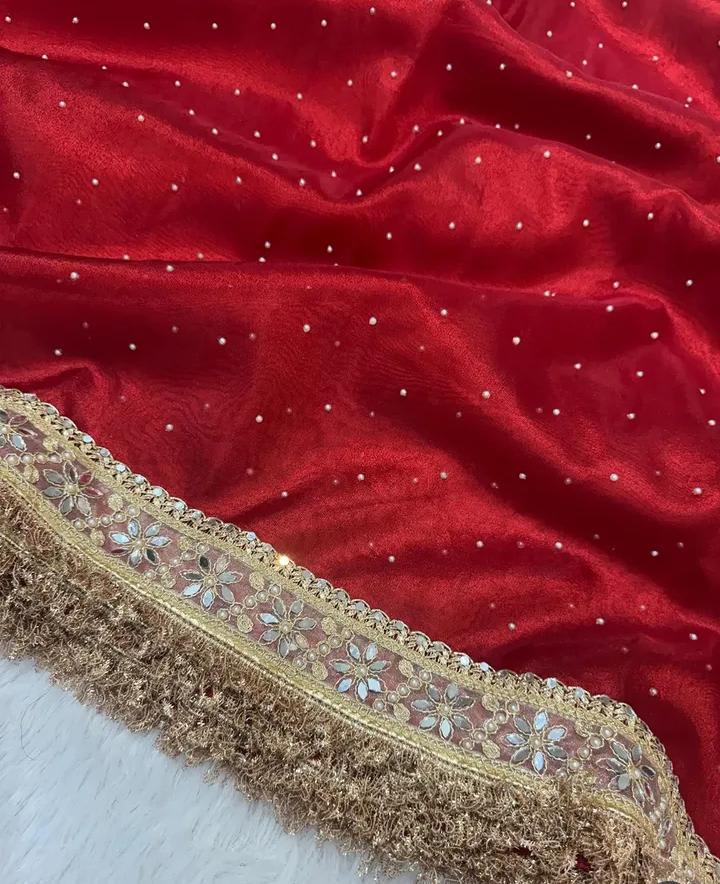 Banarasi Soft Glass Tissue Silk Saree - View 3
