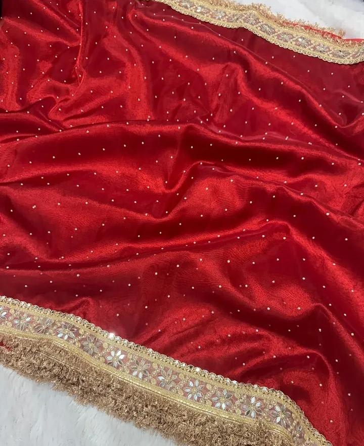 Banarasi Soft Glass Tissue Silk Saree - View 5
