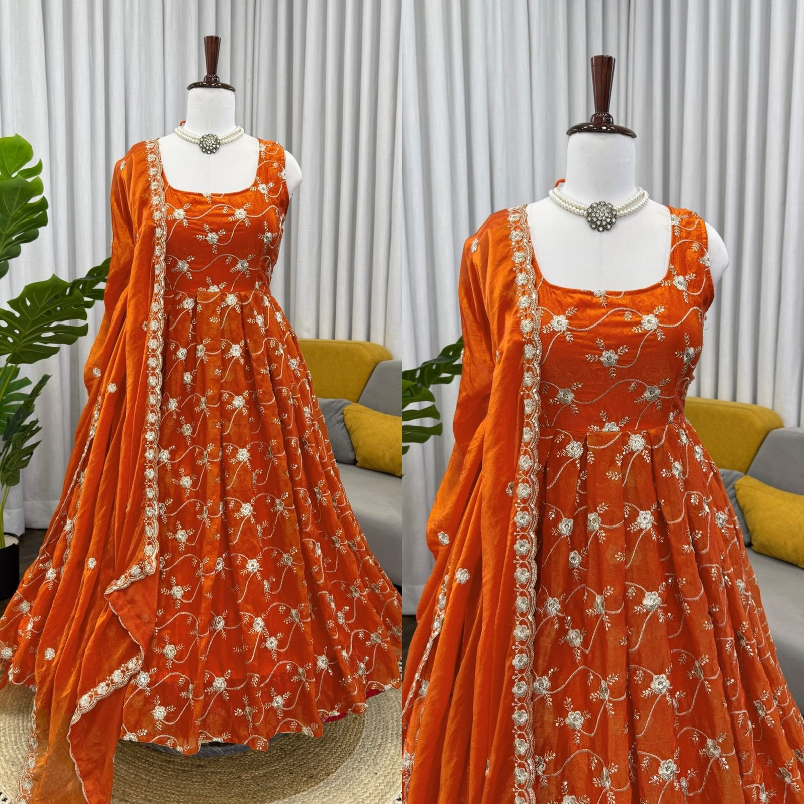 Designer Anarkali Set – Elegant Ethnic Wear