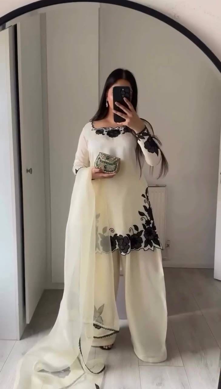 Style Code: 6460 | All-New 5000 Series - Premium Fendy Silk Party Suit