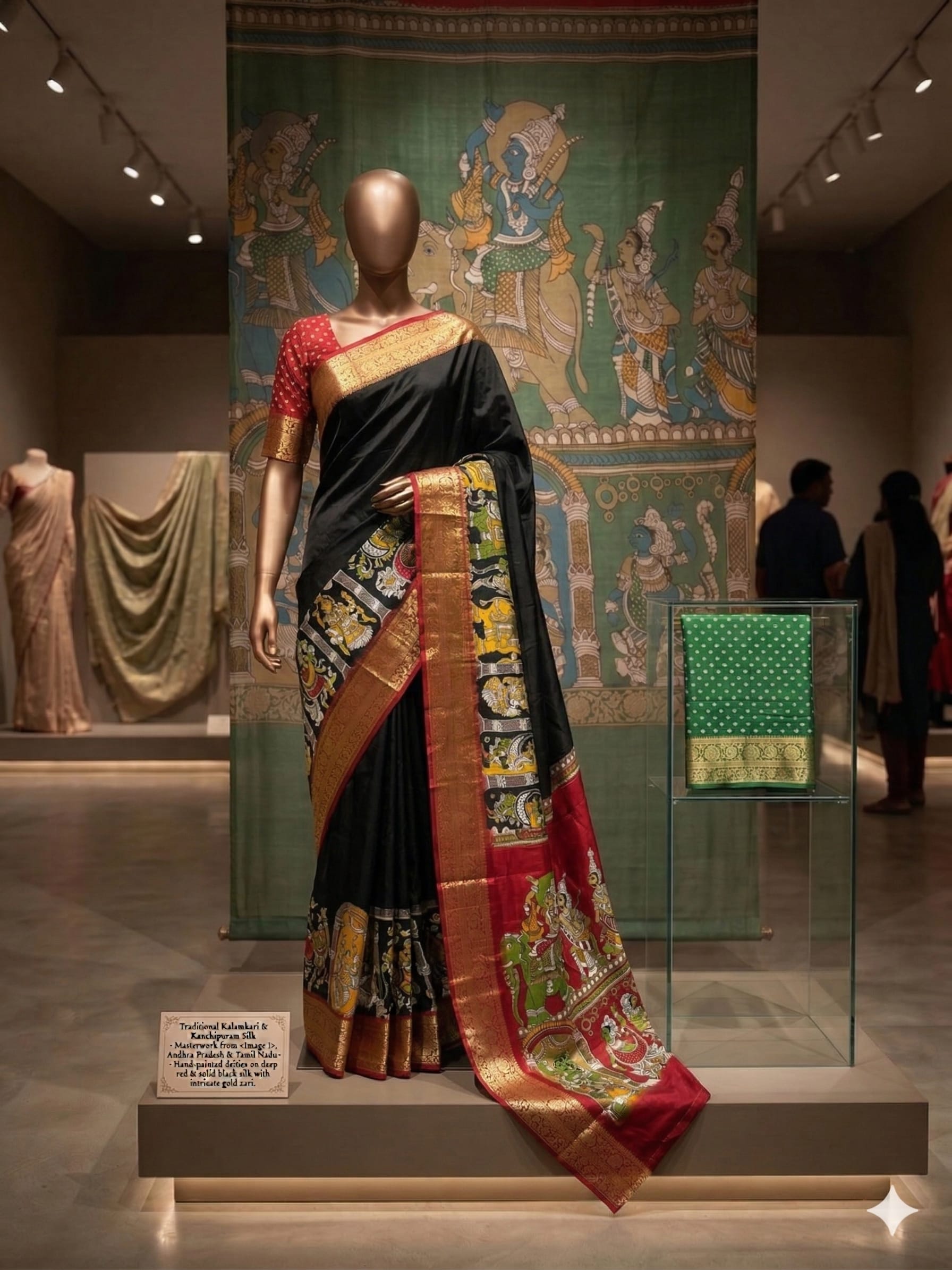 Super Dola RECCO Zari Saree – New Uniform Collection