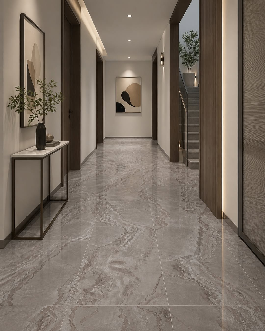 Virony floor tiles 60×120 installed scene