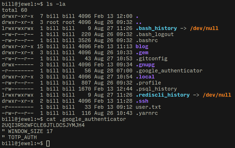 Figure 11 showing HackTheBox Jewel Write Up written by thewhiteh4t