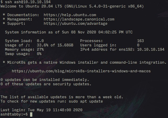 Figure 6 showing HackTheBox Tabby Write Up written by thewhiteh4t