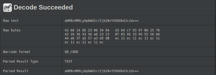 Figure 2 showing QR Challenge Write Up written by thewhiteh4t